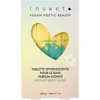 INUWET Badtablett Fizz - 200g - Monoi - - One Size - Hygienartiklar