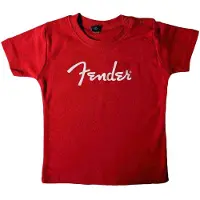 Ginza.se Fender: Kids Toddler T-Shirt/Logo (Red) (18-24 Months)