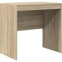 vidaXL Skrivbord Sonoma-ek 80 x 50 x 76 cm