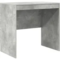 vidaXL Skrivbord Betonggrå 80 x 50 x 76 cm