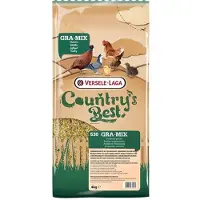 Versele-Laga Country's Best Gra-Mix Ardennes 4kg blandning för prydnadsfåglar med krossad majs, solrosfrön och ärtor