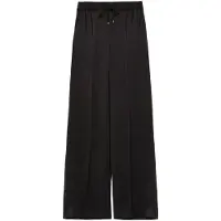 Ted Baker Umaibo Satin Joggingbyxor I Svart Med Vida Ben
