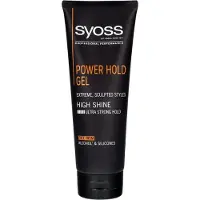 Super Merchant Syoss Men Power Hold - Stark Gel För Lockigt Hår