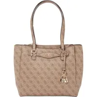 GUESS Beige Polyetenhandväska