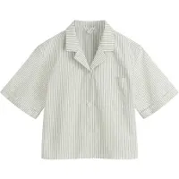 Mela London Sovtröja 'HANSIKA' grön / off-white