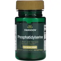 Swanson Health Swanson, Phosphatidylserine, 100 mg, 30 softgels