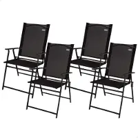 Aktive 61146 Slim 4 Units Fällbar Utomhusstol