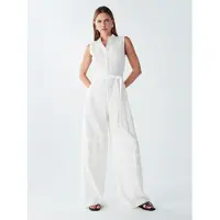 Willa Jumpsuit 'Justice' vit