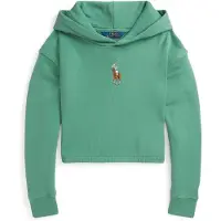 Ralph Lauren Hoodie - Beskuren - Grön - - 8-10 år (128-140) - Hoodie