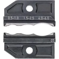 Knipex 97 49 07 Crimpinsats Krympslang kontaktdon 0.5 till 6 mm² Passar märke