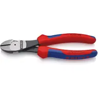 Knipex kraftsidavbitare 180 mm, comfort-grepp