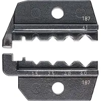 Knipex 97 49 61 Crimpinsats Vriden kontakt Harting 1.5 till 6 mm² Passar märke 97 43 200, 97 43 E, 97 43 E AUS, 97 43 E UK, 97 43 E US