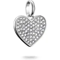 Thomas Sabo Charm Club Connect pavé heart berlock CC1277-051-14