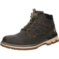 Dockers by Gerli Boots med snörning choklad
