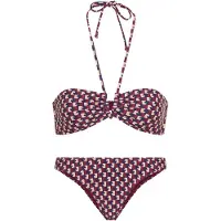 LASCANA Bikini kräm / marinblå / bordeaux