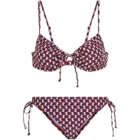 LASCANA Bikini kräm / marinblå / bordeaux