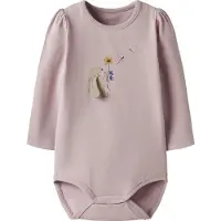 Name it Body l/ä - NbfKorn - Polerad Lilac - - 50 - Body L/Ä