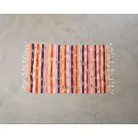 Mjuk Zanafi nomadmatta röd 130 x 230 cm
