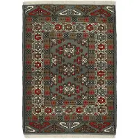 Rezas Torkaman Fine orientalisk matta 82 x 119 cm