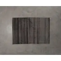 Roots Living Pile Wool ullmatta 170 x 240 cm mörkgrå