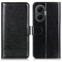 Mtp Products Xiaomi Redmi Turbo 4 Pro Plånboksfodral med Stativ - Svart