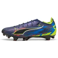 Puma Ultra 6 Carbon Fg Dare To Launch Edition - Persian Blue/silver/Svart/gul Limited Edition - Gräs (Fg), storlek 40