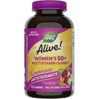 Nature'S Way , Alive! Kvinnors Gummies Multivitamin, Blandad Bär, 130 Gummies