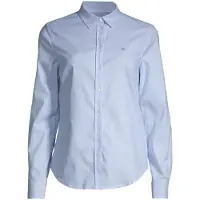 Gant Slim Stretch Oxford Skjorta Med Långa ärmar