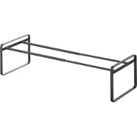 Yamazaki Expanderbar skohylla, 41-70cm, Yamazaki, Svart