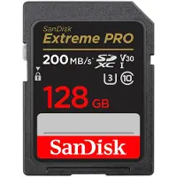 SanDisk Extreme PRO SDXC-Kort 128 GB Class 10 UHS-I stötsäker, Vattentät