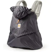 Ergobaby Regnskydd till Bärsele - Rain &amp; Vind - Träkol - - One Size - Regnskydd