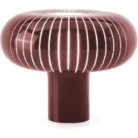 Kartell Bordslampa , Teresa, dimbara, Röd, Vardagsrum, Plast, Design