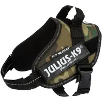 JULIUS K-9 K9 IDC-sele, storlek: Mini-Mini, kamouflage 40-53 cm