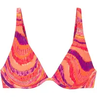 Bruno Banani Bikiniöverdel lila / korall / rosa