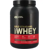 Optimum Nutrition , Gold Standard 100% Whey, Dubbel rik choklad, 2 lb (907 g)