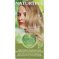 Naturtint Permanent Hårfärg 9N Honung Blond (1-Pack), Ammoniakfri, Vegansk, Cruelty Free, upp till 100% Gråbrytnings