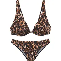 Bruno Banani Bikini ljusbeige / umbra / svart