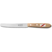 Robert Herder steak knife straight classic red beech stainless steel