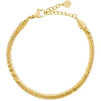 Edblad Herringbone Bracelet Gold - Stjärnurmakarna