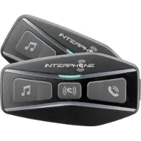 Interphone U-com 4 Dubbelpaket för Bluetooth-kommunikationssystem