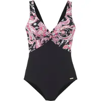 Sunseeker Baddräkt ljusblå / rosa / svart / vit
