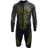 Colting Wetsuits Men's Swimrun Wetsuit Sr03 Black/Yellow