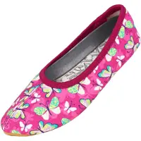 Beck Ballerina 'Harmonie' oliv / smaragd / lila / rosa