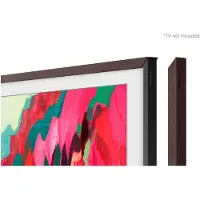 Samsung VG-SCFF85BWB - Dekorativ ram för TV - 85 - Modern - valnöt