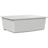 vidaXL Diskho Vit 54 x 44 x 20 cm Granit