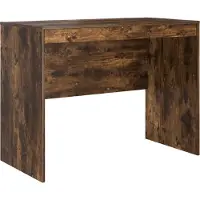 vidaXL Skrivbord Rökt ek 100 x 50 x 76 cm