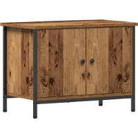 vidaXL TV-skåp Gammalt trä 60 x 35 x 45 cm Konstruerat trä