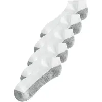 Next Sockor gråmelerad / vit