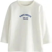 Next T-shirt mörkblå / vit