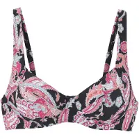 Sunseeker Bikiniöverdel ljusblå / rosa / svart / vit